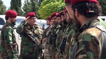 - Suriye Geçici Hükümetine bağlı Suriye Milli Ordusu'ndan PYD-PKK'ya gözdağı- Yaklaşık 400 özel birliğin katıldığı tatbikatta senaryo gereği PYD/PKK'lı hedefler imha edilerek Suriye Geçici Hükümetine bağlı Suriye Milli Ordusu bayraklar...