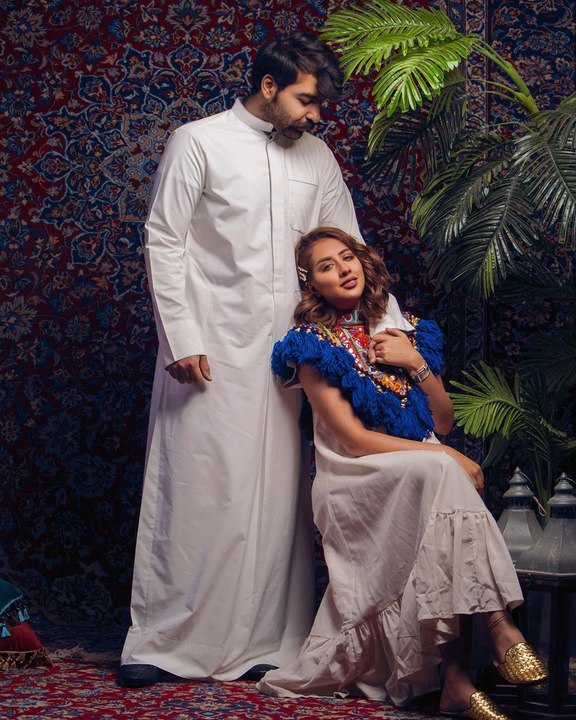 رد فعل فرح الهادي بعد مغازلة شابة لزوجها أمامها