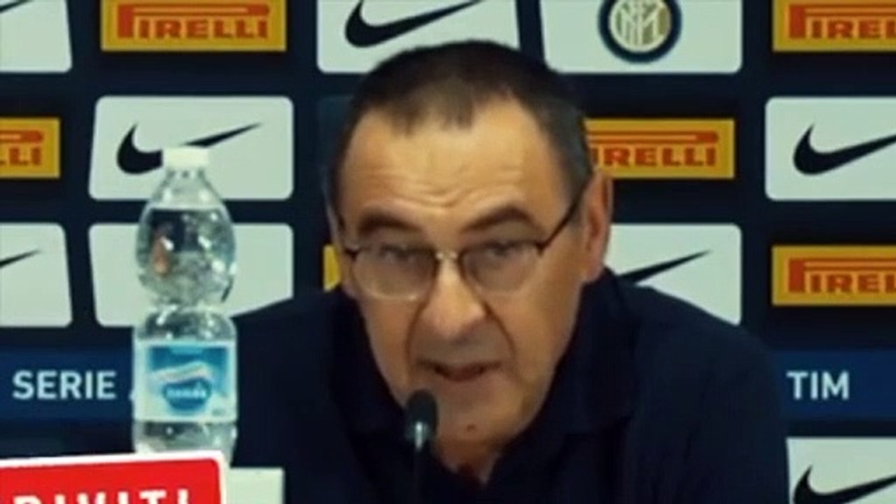 Football - Conferenza Stampa Maurizio Sarri Post Partita Inter Juventus 1-2