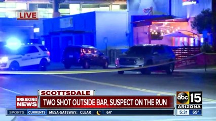 Two people shot outside of Scottsdale tavern