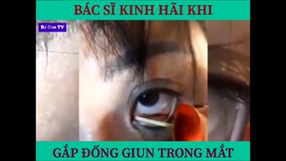 Vietnam se faire retirer des vers parasitaires des yeux