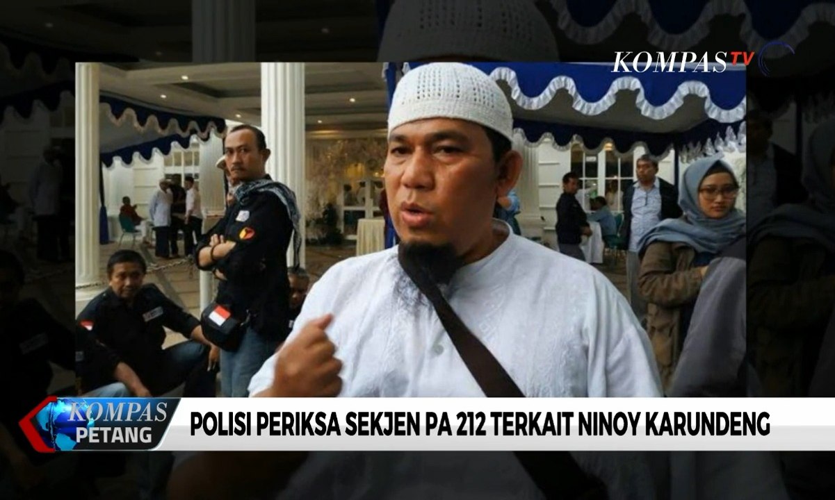 Polisi Periksa Sekjen PA 212 Terkait Ninoy Karundeng