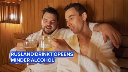 Rusland drinkt een stuk minder alcohol!