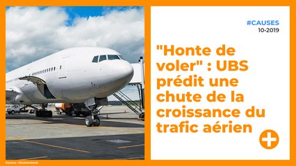 "Honte de voler" : UBS prédit une chute de la croissance du trafic aérien