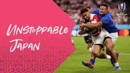 All Angles of Japans unstoppable try against Samoa
