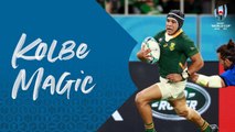 Cheslin Kolbe has magic feet! - Rugby World Cup 2019