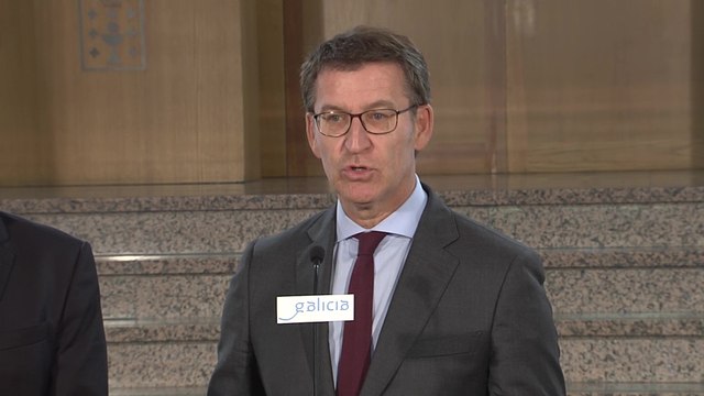 Feijóo pide un trabajo conjunto para la Central de As Pontes