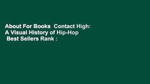 About For Books  Contact High: A Visual History of Hip-Hop  Best Sellers Rank : #4