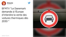 Le Danemark propose à l’Union européenne d’interdire les voitures thermiques en 2030