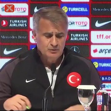 Şenol Güneş: Önce Arnavutluk maçı!