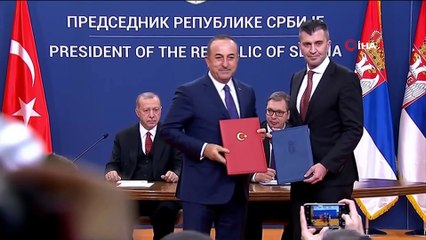 Türkiye ve Sırbistan'dan 9 Anlaşma