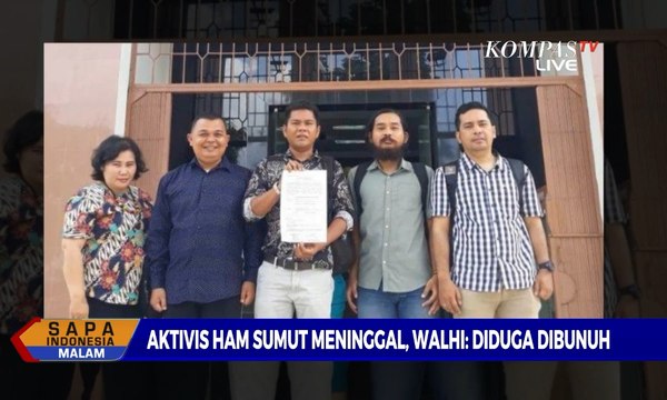DIALOG - Aktivis HAM Sumatera Utara Meninggal, Walhi Menduga Dibunuh