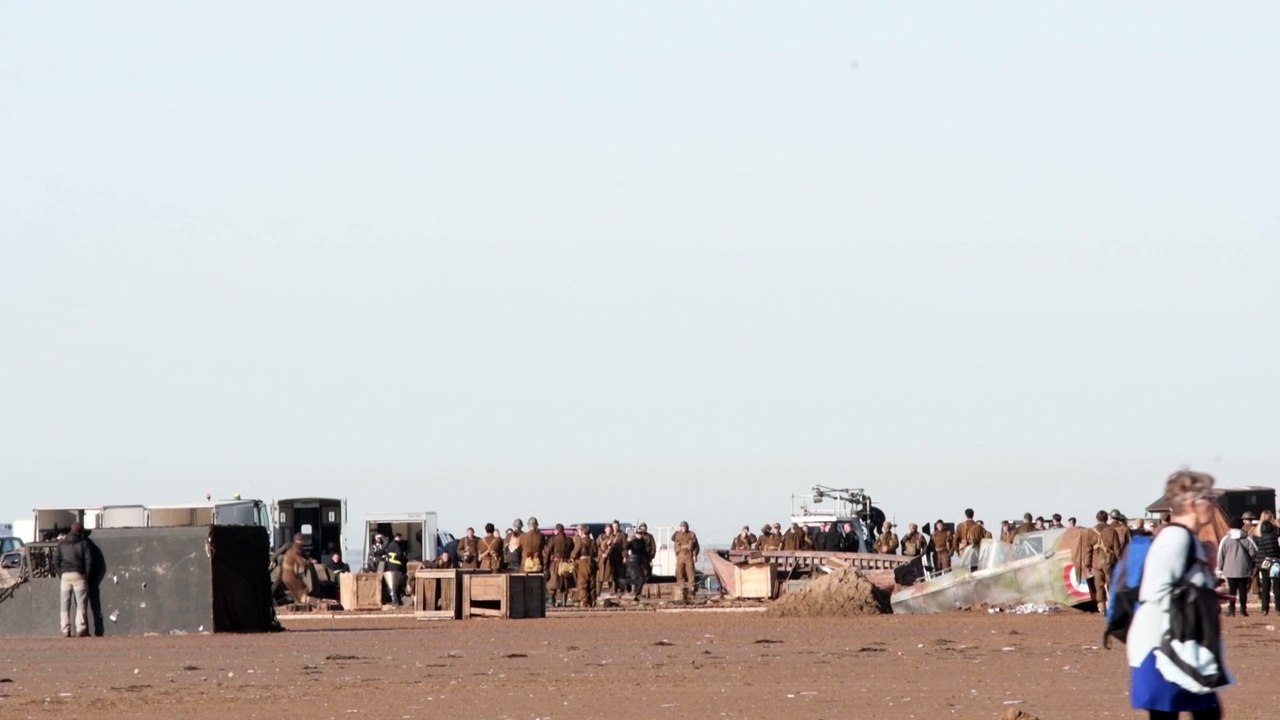 World on Fire filming on St Anne's beach