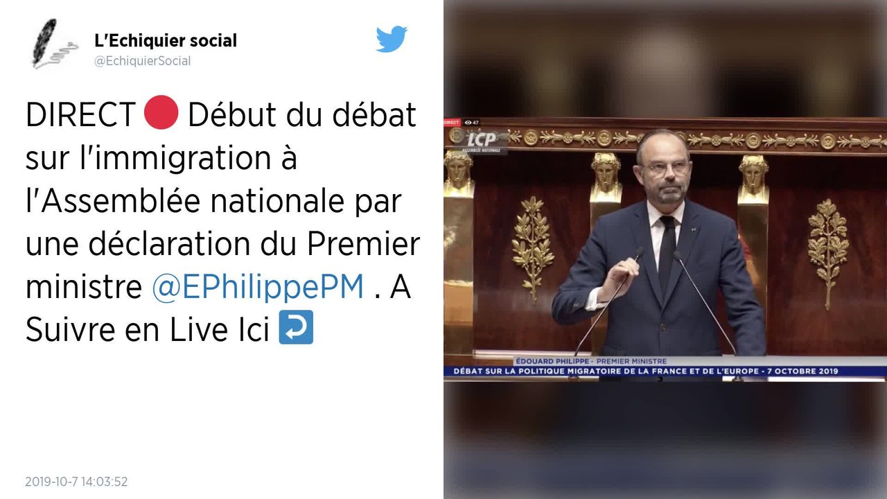 « Nous n’avons pas atteint tous nos objectifs » : Édouard Philippe ouvre le débat sur l’immigration