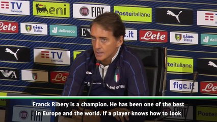 Ribery is a champion - Mancini on Fiorentina's star