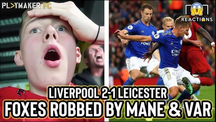 Reactions | A Foxes' eye view of the moment Mané robbed Leicester City of a point at Anfield