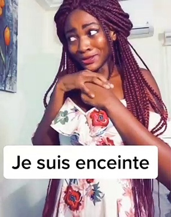 Quand on annonce à ses parents qu'on est enceinte... MDR