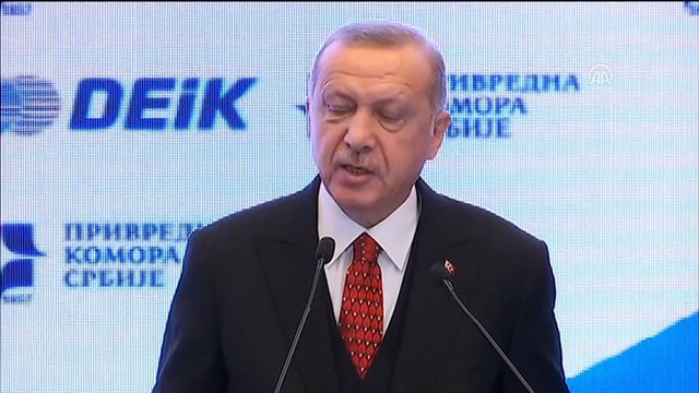 Cumhurbaşkanı Erdoğan: '(Saraybosna-Belgrad Otoyolu) Bu her yönüyle bir barış projesidir' - BELGRAD