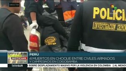Perú: ataque de grupo armado de minera deja 4 muertos