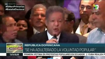 RD: Leonel Fernández: se ha adulterado la volunta popular