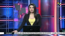 teleSUR Noticias: Muere manifestante en Ecuador tras arrollamiento