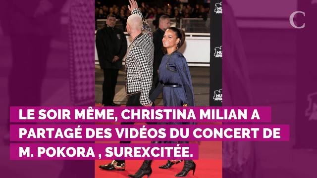 PHOTOS. Christina Milian, enceinte, expose son ventre arrondi pendant la tournée de Matt Pokora