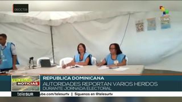 Empañadas las primarias dominicanas por incidentes que causan heridos