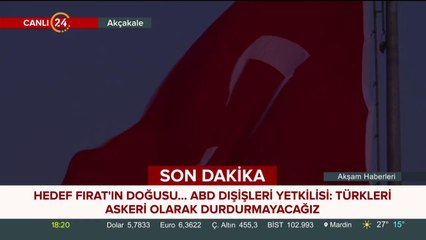 Suriye'de Fırat'ın doğusuna yönelik hava destekli operasyon