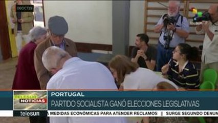 Gana partido socialista del premier portugués la elección legislativa