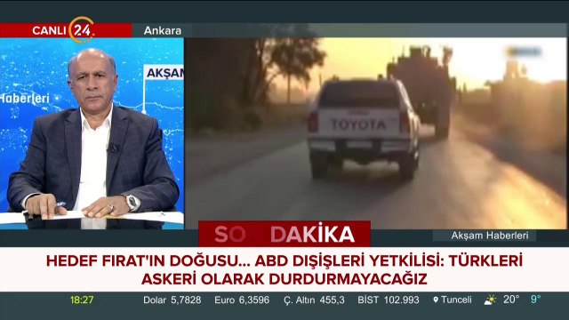 Suriye'de Fırat'ın doğusuna yönelik hava destekli operasyon