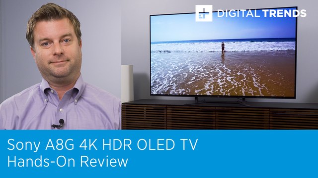 Sony A8G 4K HDR OLED TV Hands-On Review