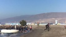 Desembarca en la playa de la ciudad de Almería una patera con quince inmigrantes