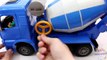 Learn Vehicles with Cement Mixer Truck, Construction Trucks and Toy Cars for Kids