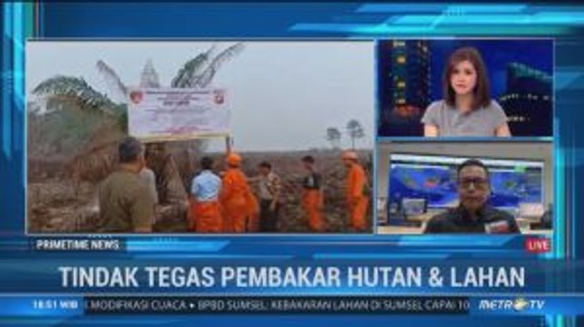 Tindak Tegas Pembakar Hutan dan Lahan