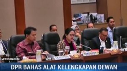 DPR Bahas Alat Kelengkapan Dewan