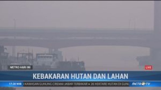 Kabut Asap Kembali Selimuti Kota Palembang