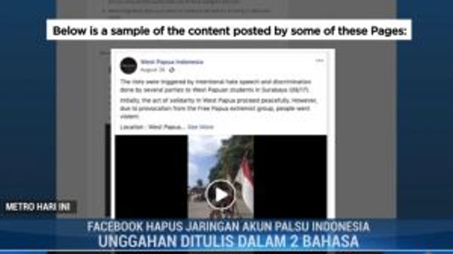 Facebook Hapus Jaringan Akun Palsu Asal Indonesia