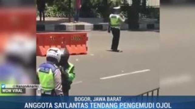 Polisi Penendang Pengemudi Ojol Dimutasi
