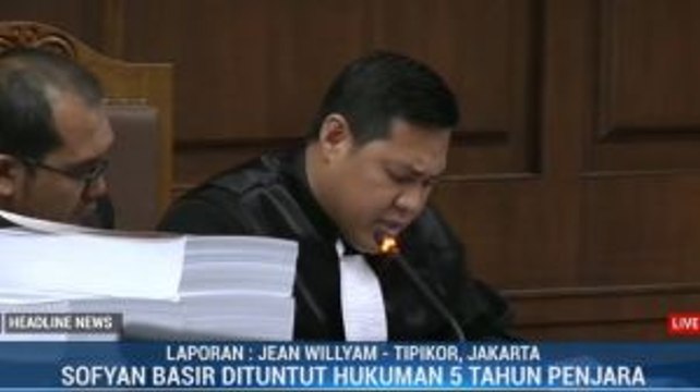 Mantan Dirut PLN Sofyan Basir Dituntut 5 Tahun Penjara