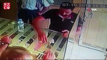 Kuyumcuyu soyan hırsız güvenlik kamerasına yakalandı