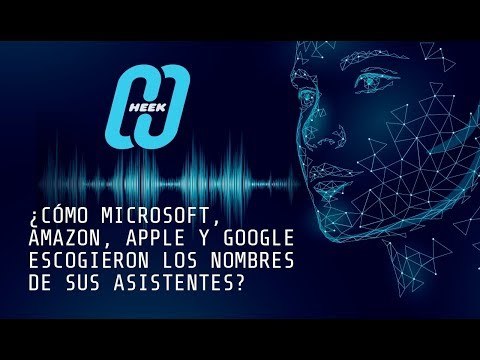 ¿Cómo surgieron los nombres de los asistentes virtuales?
