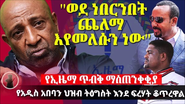 Ethiopia News _ በኢዜማ ሙሉ መግለጫ የተካተቱ 7 አንኳር ነጥቦች _ EZEMA _ Abiy Ahmed _ Shimelis Abdisa