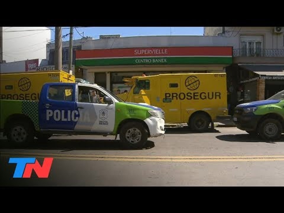 Golpe al blindado: en un minuto robaron $3.000.000 sin disparar ni un solo tiro