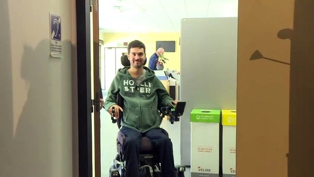 Paralysed man walks again with brain-controlled exoskeleton