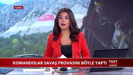 Komandoların Savaş Provası Göz Doldurdu