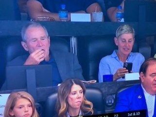 Ellen DeGeneres Defends Hanging out With George W. Bush