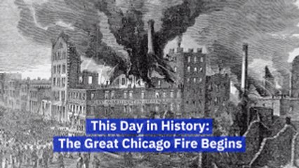 The Chicago Fire Almost 150 Years Ago