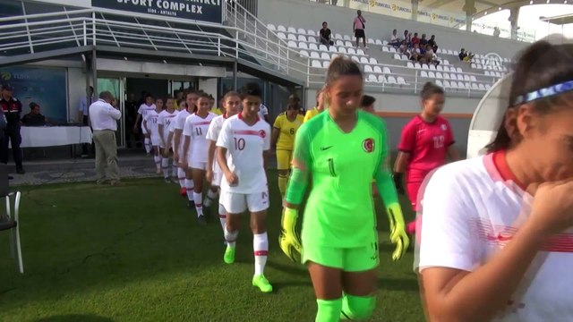 Futbol: 19 Yaş Altı Kadınlar Avrupa Şampiyonası Eleme Turu - ANTALYA