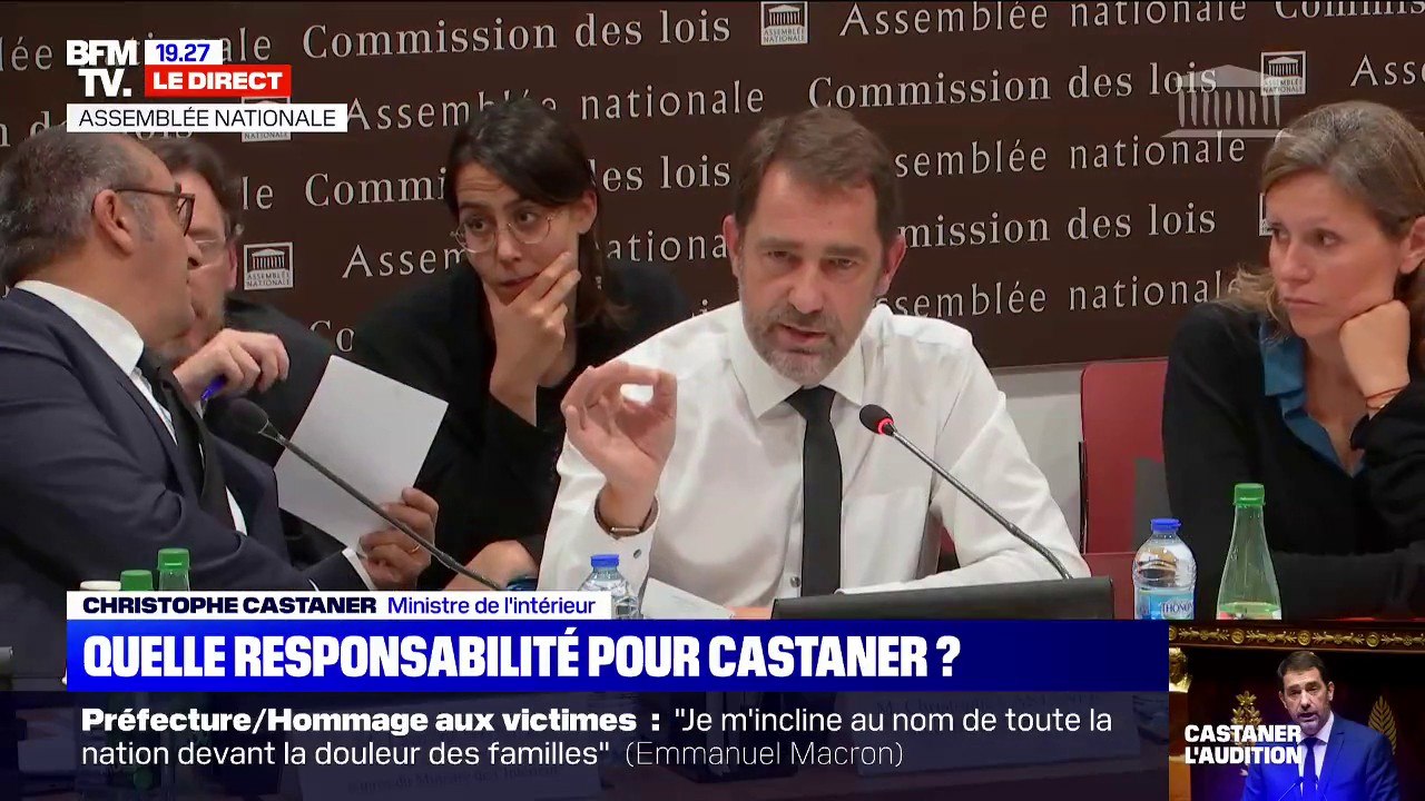 Christophe Castaner sur Rouen: "Je n'ai aucun élément qui permette de penser que les fumées soient dangereuses, mais ça ne veut pas dire que ce n'est pas le cas"