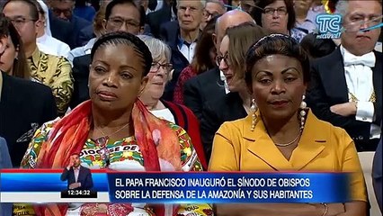 VIDEO | El papa Francisco inaugura el Sínodo de la Amazonía